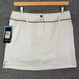 New Adidas Women's White Pencil Skirt Logo Clima‎ Cool Size 10